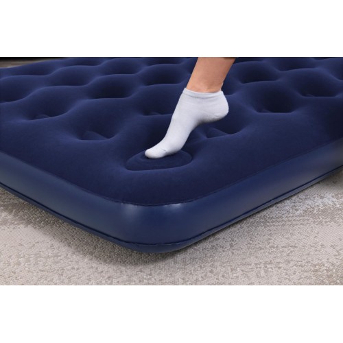 Velvet Mattress with Pump 191/137/28cm BESTWAY