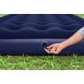 Velvet Mattress with Pump 191/137/28cm BESTWAY