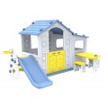 Large House With Vestibule 4in1 Blue Roof