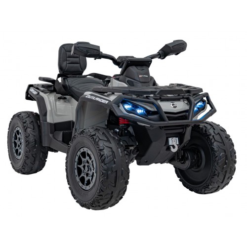 Quad Can Am Outlander ATV with Remote Control Gray