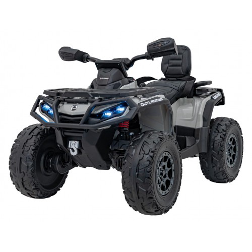 Quad Can Am Outlander ATV with Remote Control Gray