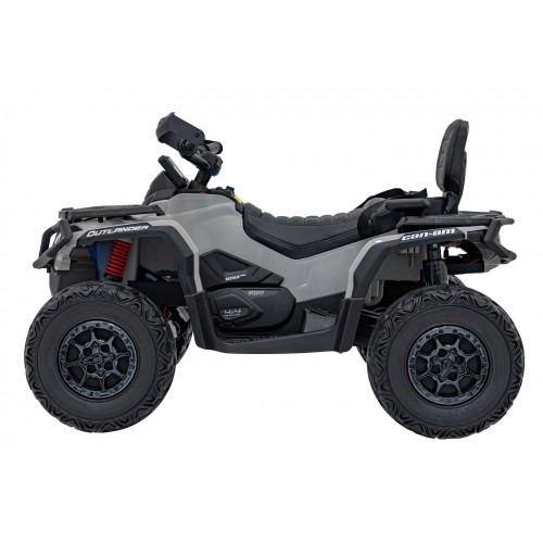 Quad Can Am Outlander ATV with Remote Control Gray