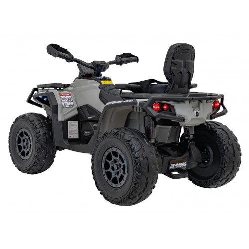 Quad Can Am Outlander ATV with Remote Control Gray