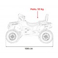 Quad Can Am Outlander ATV with Remote Control Gray