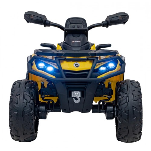 Quad Can Am Outlander ATV with Remote Control Yellow