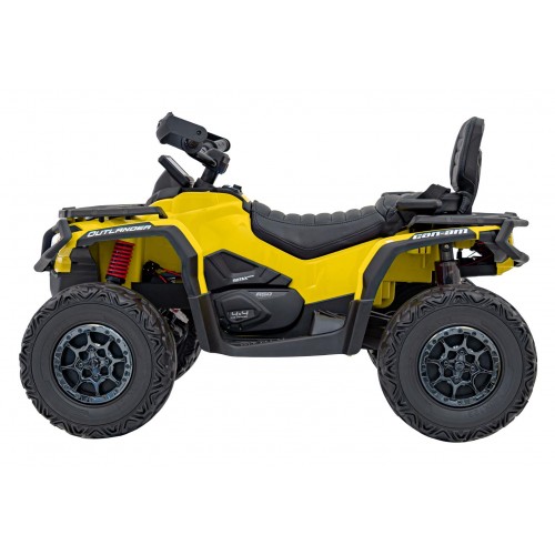 Quad Can Am Outlander ATV with Remote Control Yellow