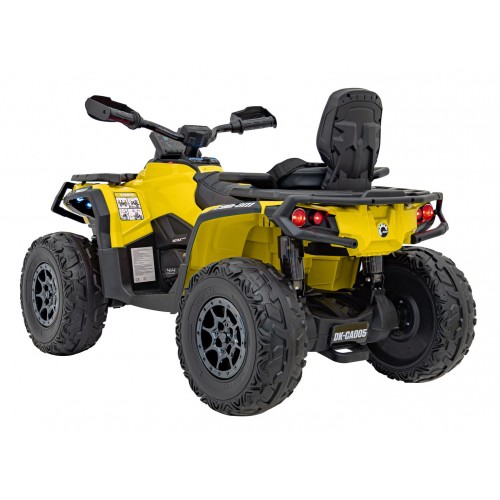 Quad Can Am Outlander ATV with Remote Control Yellow