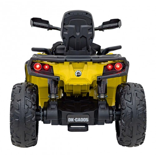 Quad Can Am Outlander ATV with Remote Control Yellow