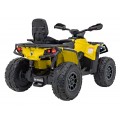 Quad Can Am Outlander ATV with Remote Control Yellow