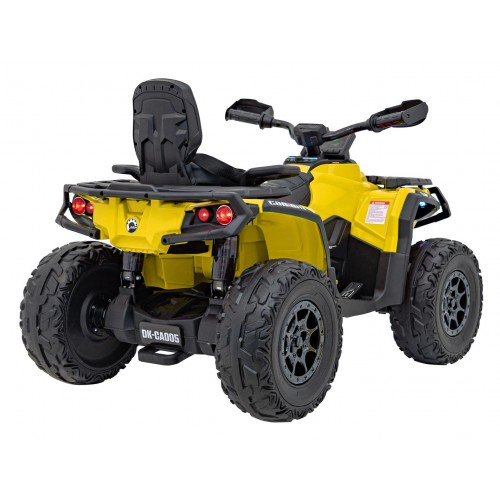 Quad Can Am Outlander ATV with Remote Control Yellow