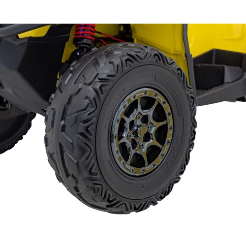 Quad Can Am Outlander ATV with Remote Control Yellow