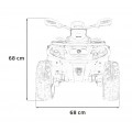 Quad Can Am Outlander ATV with Remote Control Yellow