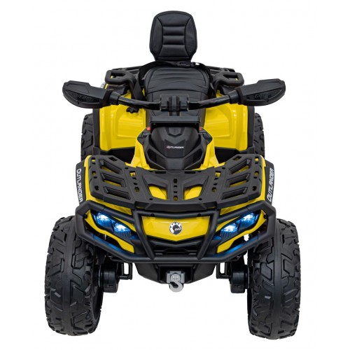 Quad Can Am Outlander ATV Yellow