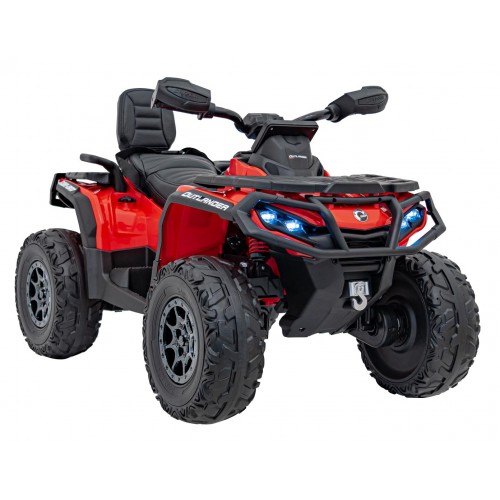 Quad Can Am Outlander ATV with Remote Control Red