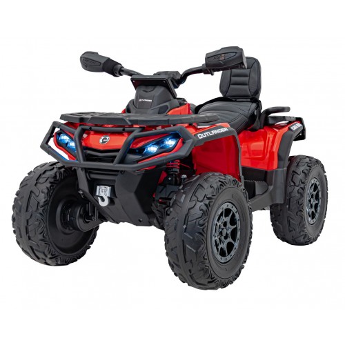 Quad Can Am Outlander ATV with Remote Control Red