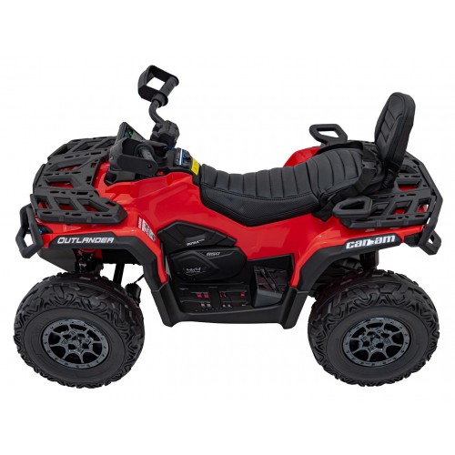 Quad Can Am Outlander ATV with Remote Control Red