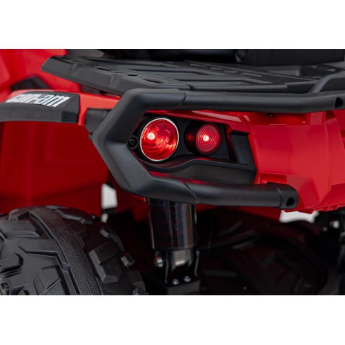 Quad Can Am Outlander ATV Red