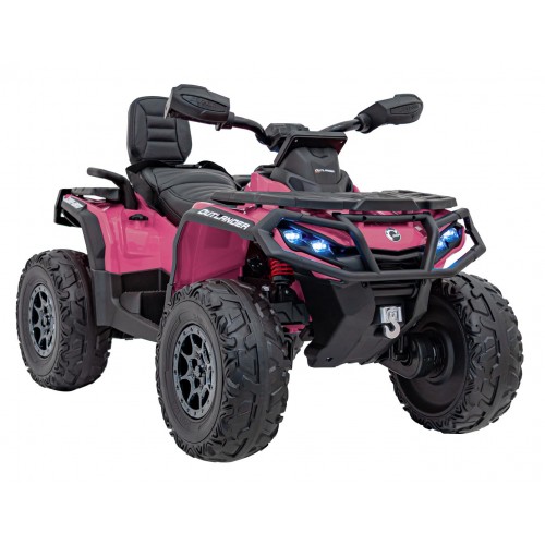 Quad Can Am Outlander ATV with Remote Control Pink