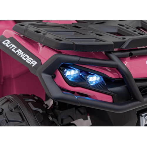 Quad Can Am Outlander ATV with Remote Control Pink