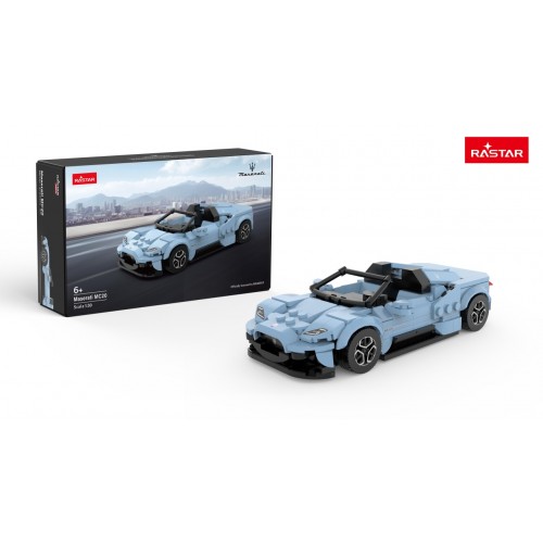Car 1:30 Maserati MC20 Blocks Blue RASTAR