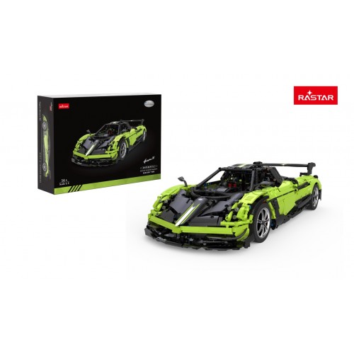 Car 1:8 Pagani Huayra BC Blocks Green RASTAR