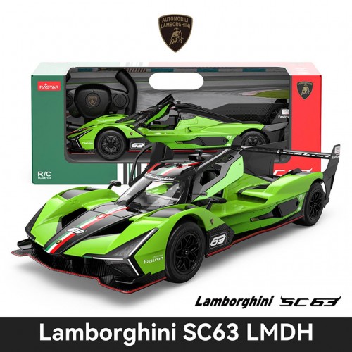 R/C Car 1:14 Lamborghini SC63 Green RASTAR
