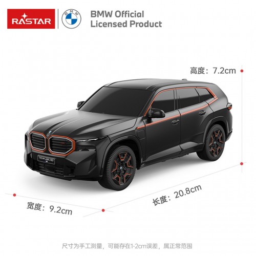 R/C Car 1:24 BMW XM Black RASTAR
