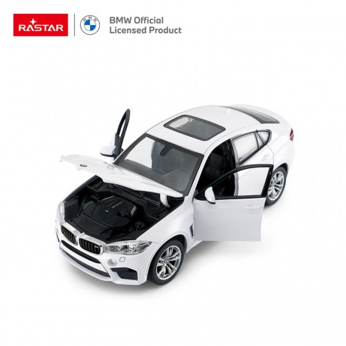 Metal Car 1:24 BMW X6M White RASTAR