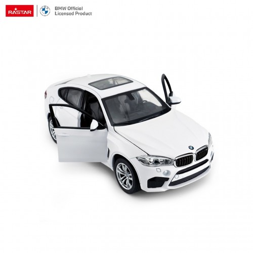 Metal Car 1:24 BMW X6M White RASTAR