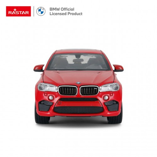 Kovové auto 1:24 BMW X6M Red RASTAR