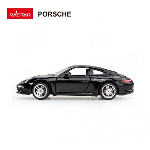 Metal Car 1:24 Porsche 911 Black RASTAR