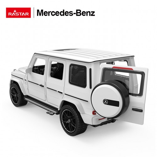 Metal Car 1/32 Mercedes-Benz AMG G63 with Sound White RASTAR
