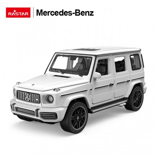 Metal Car 1/32 Mercedes-Benz AMG G63 with Sound White RASTAR