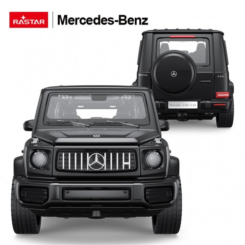 Metal Car 1/32 Mercedes-Benz AMG G63 with Sound Black RASTAR