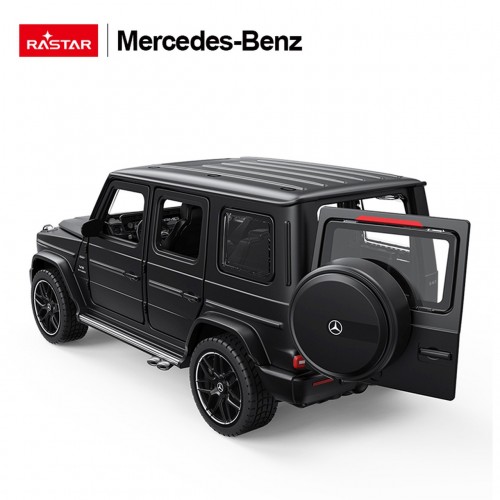 Metal Car 1/32 Mercedes-Benz AMG G63 with Sound Black RASTAR