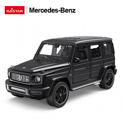 Metal Car 1/32 Mercedes-Benz AMG G63 with Sound Black RASTAR