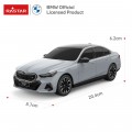 R/C Car 1:24 BMW i5 Gray RASTAR