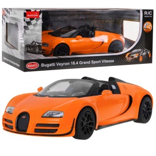 R/C toy car Bugatti Veyron Grand Sport Orange 1:14 RASTAR