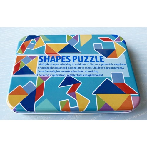 Colorful Shape Puzzle Set