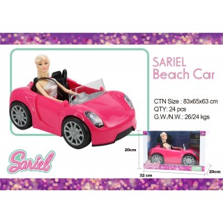 Doll + Car Set