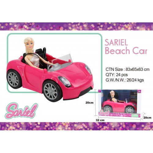 Doll + Car Set