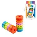 Magnetic Colored Math Cylinder