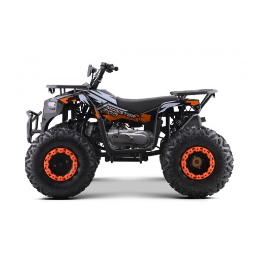 200CC MONSTER Orange Quad Bike