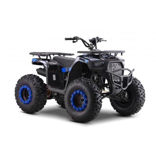 200CC MONSTER Blue Petrol Quad Bike