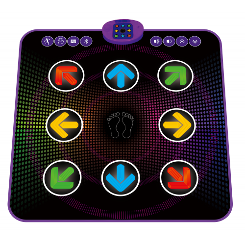 Musical Dance Mat Black