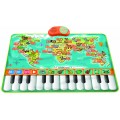 Keyboard Music Mat Animal World