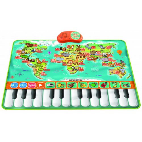 Keyboard Music Mat Animal World
