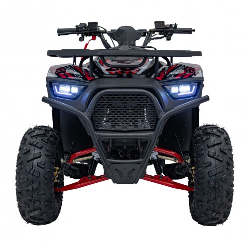 125CC DISCOVERER Red Petrol Quad Bike