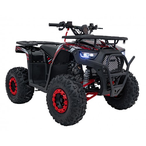 125CC DISCOVERER Red Petrol Quad Bike