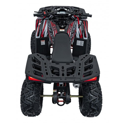 125CC DISCOVERER Red Petrol Quad Bike